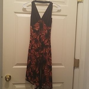 Black halter cocktail dress size small